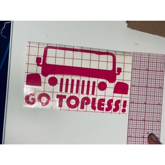 Go Topless Jeep Decal - Picture 5 of 9